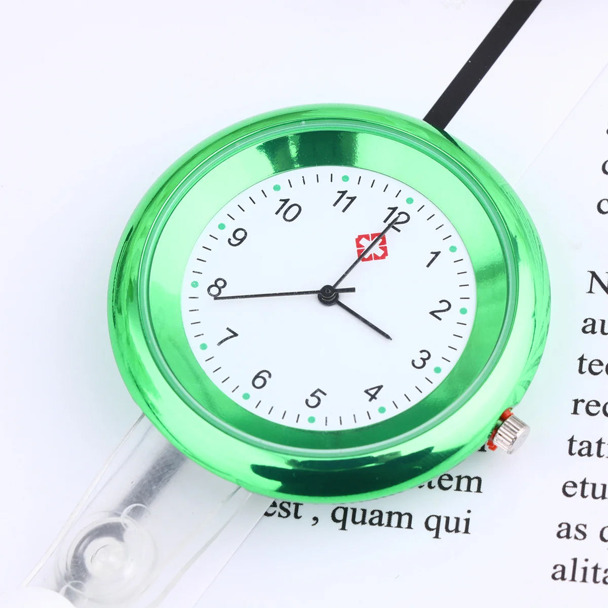 Chest For Nurses Quartz Pocket Watch For Doctor Medical Staff Portable Nurse Fob Watch With Clear Dial Hospital Use Nursing