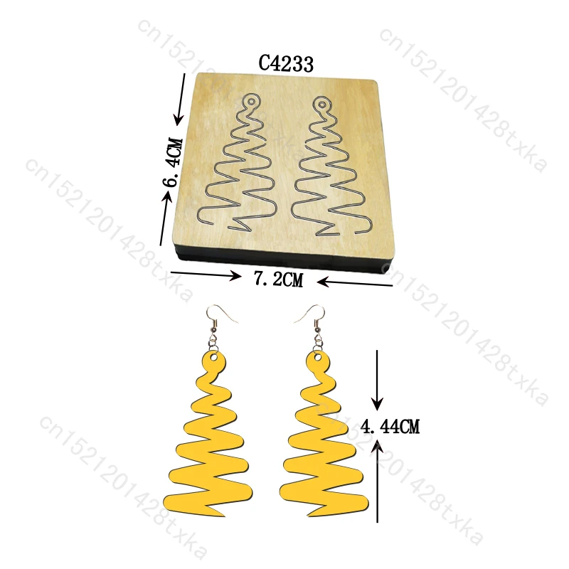 New earring Wooden Dies Cutting Die Scrapbooking C4233 Multiple style