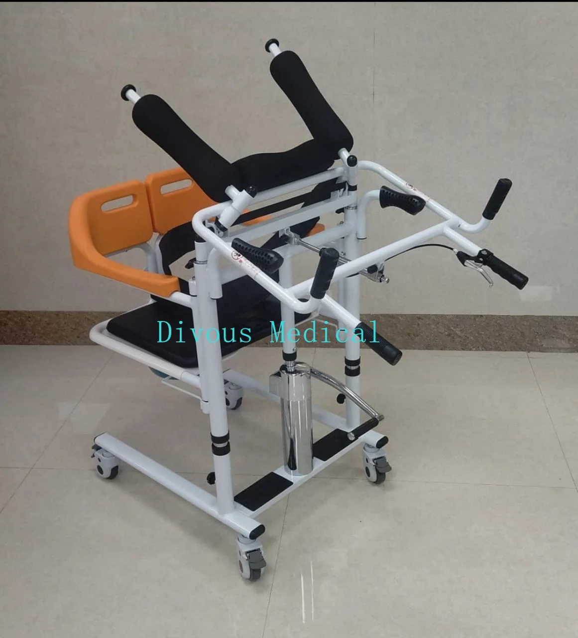 Health Care Multifunctional Hydraulic adjust Transfer Chair Disabled Commode Toilet Chair For Elderly Disabled Patient Lifting