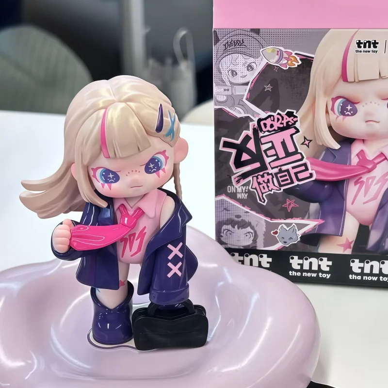 

Tnt Dora Original In Stock On My Way Series Blind Box Trendy Mystery Doll Model Toy Desktop Decoration Creative Gift For Adult