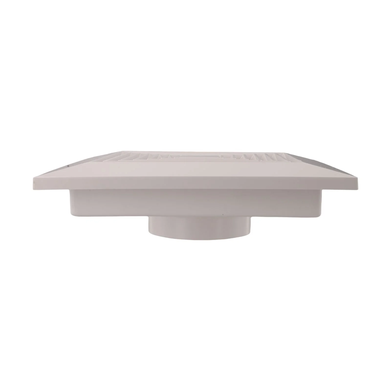 Air Conditioning 150mm Ceiling Diffuser Residential And Commercial Use Sleek Square Design Wear And Tear Resistant