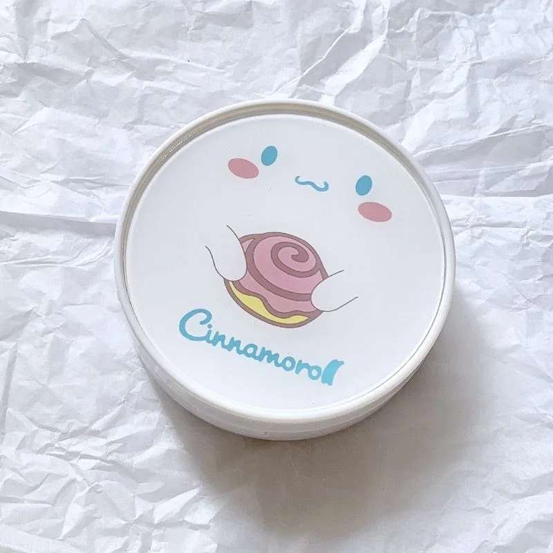 New Cartoon Animation Peripheral Cinnamoroll Pompom Purin Series Contact Lens Case Cute Sanrio Girly Heart Creative Storage Box