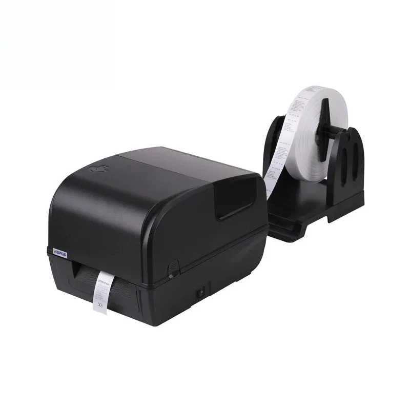 New 2054TA Desktop Thermal Transfer Printer, Heat Label Printer for Washing Care Label Printing