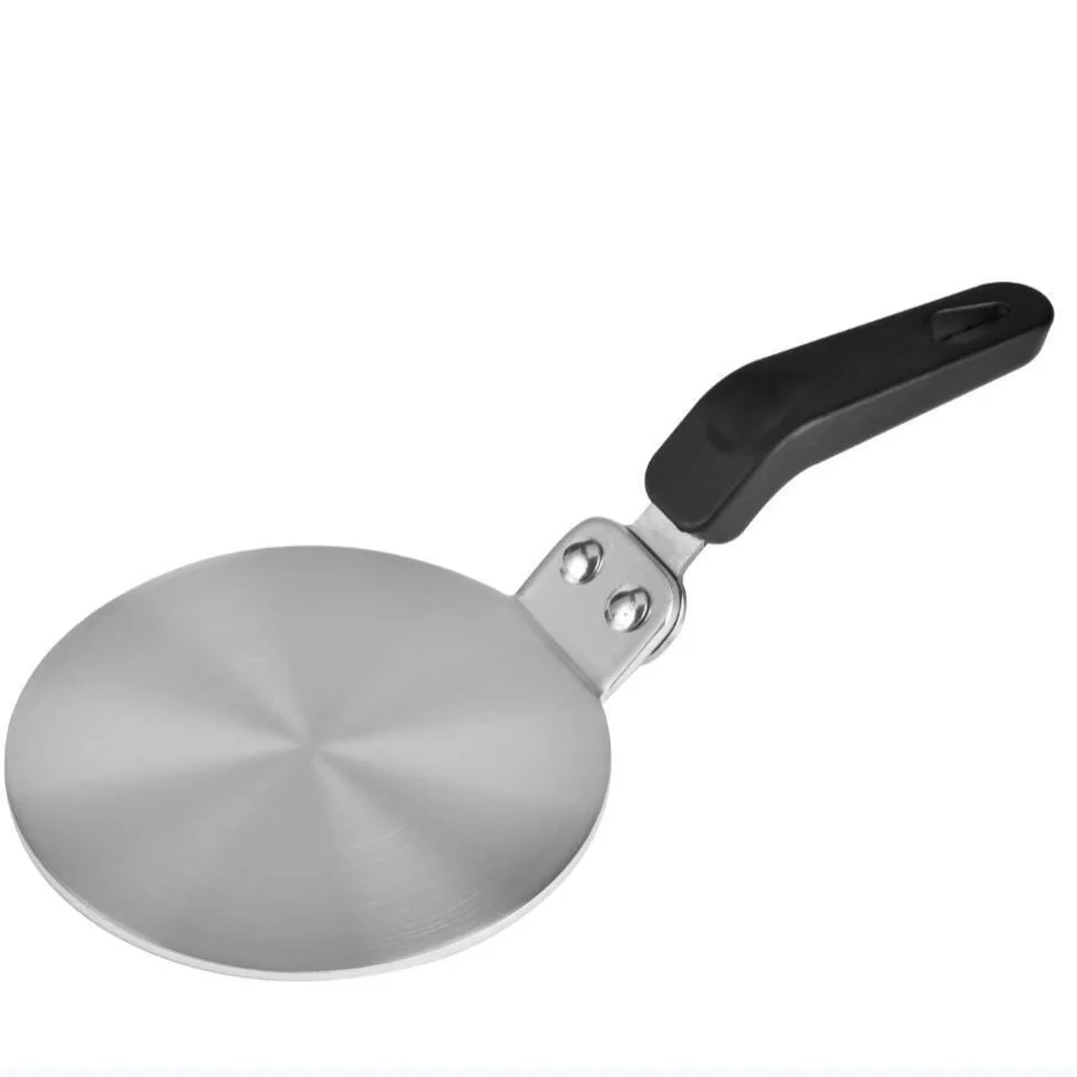 Heat Diffuser Plate Stainless Steel Induction Adapter Plate 13cm/20cm Round Heat Diffuser Cookware Pan Heat Induction Diffuser