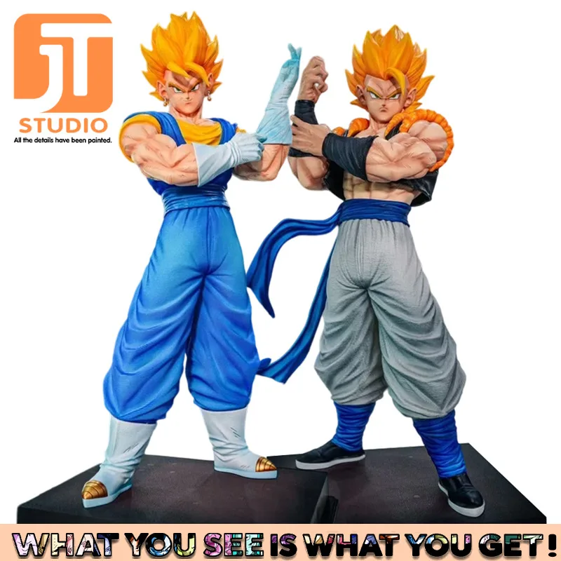 

JT Studio Dragon Ball Z 2% 53cm Vegito Bejitto Gogeta Gojita SSJ1 Anime Model Goku Vegeta Action Figure Statue Doll Figurine Toy