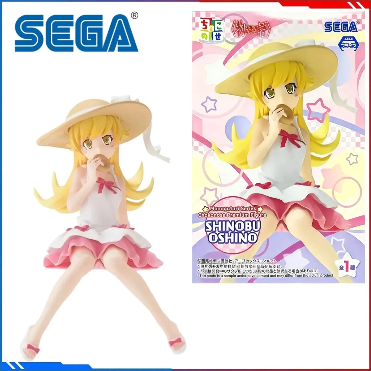

Genuine SEGA Original Figure Model Kits Anime Monogatari Series Oshino Shinobu Kissshot·Acerolaorion·Heartunderblade Action Toys