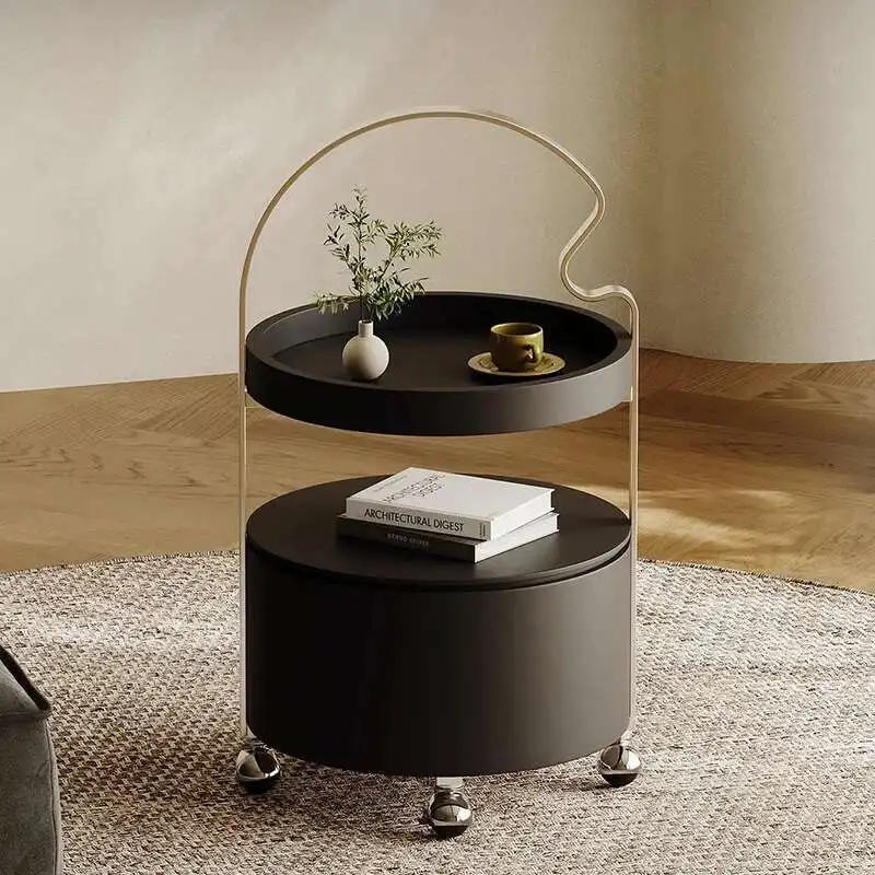 

Italian Design Coffee Table Modern Simple Nordic Luxury Side Table Space Saving Mesa De Centro Sala Living Room Furniture