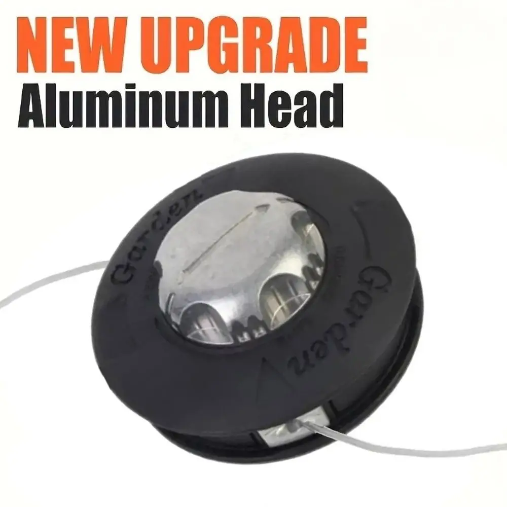 

Time-saving Grass Trimmer Head Aluminum Wear-resistant Lawn Mower Head High-Efficiency Practical Weeding Tool