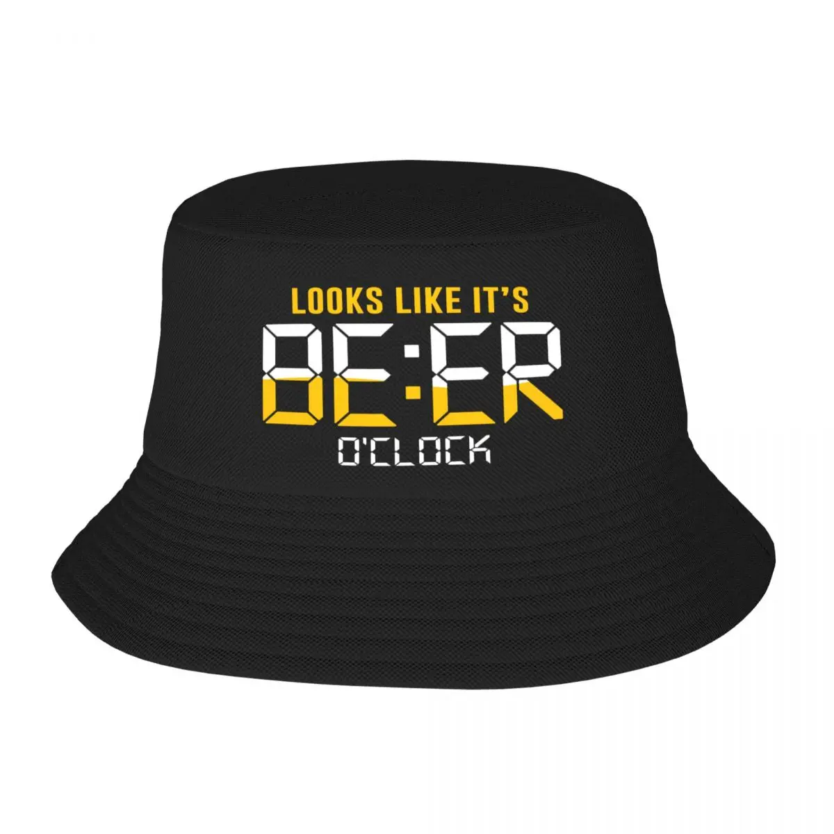 Custom Looks Like Its Beer Oclock Bucket Hat for Women Men Printed Summer Travel Beach Outdoor Camping Cap