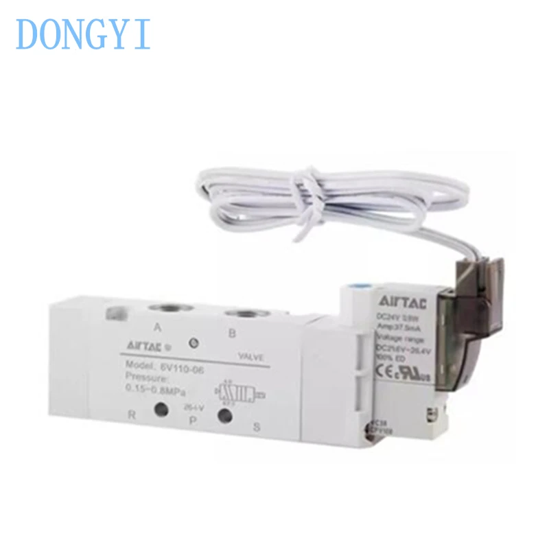 Solenoid Valve 6V 6V210 6V220 6V230C -06 -08 -J06 -J08 -J10 050 200 A B C F AC220V DC24V AC110V DC12V