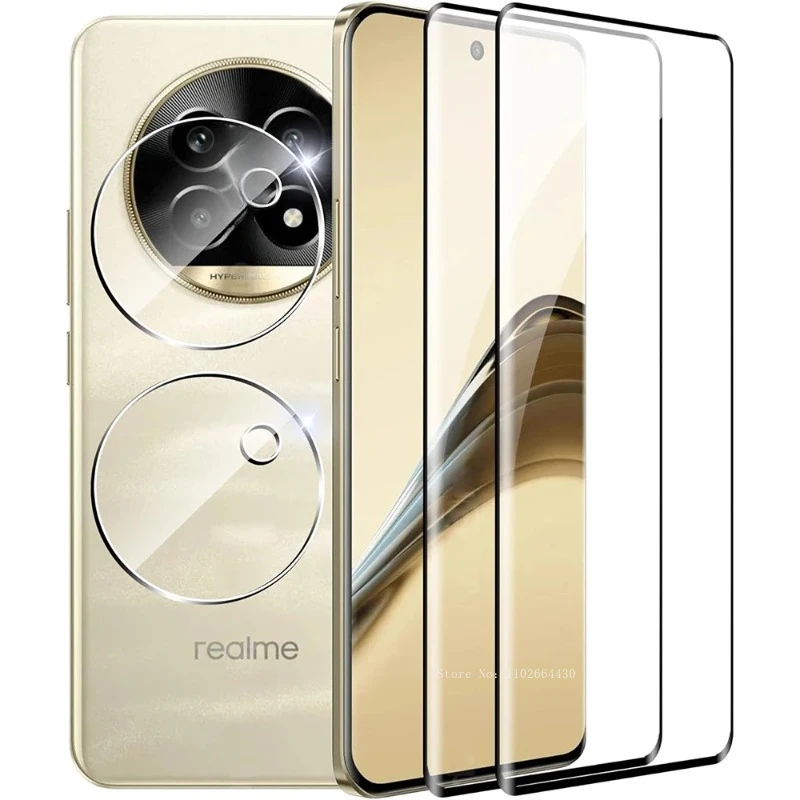 

3D Curved 9H Tempered Glass Screen Protector Full Cover 9H Clear Protective Film For Realme 13 Pro Plus Realme13 13Pro 5G