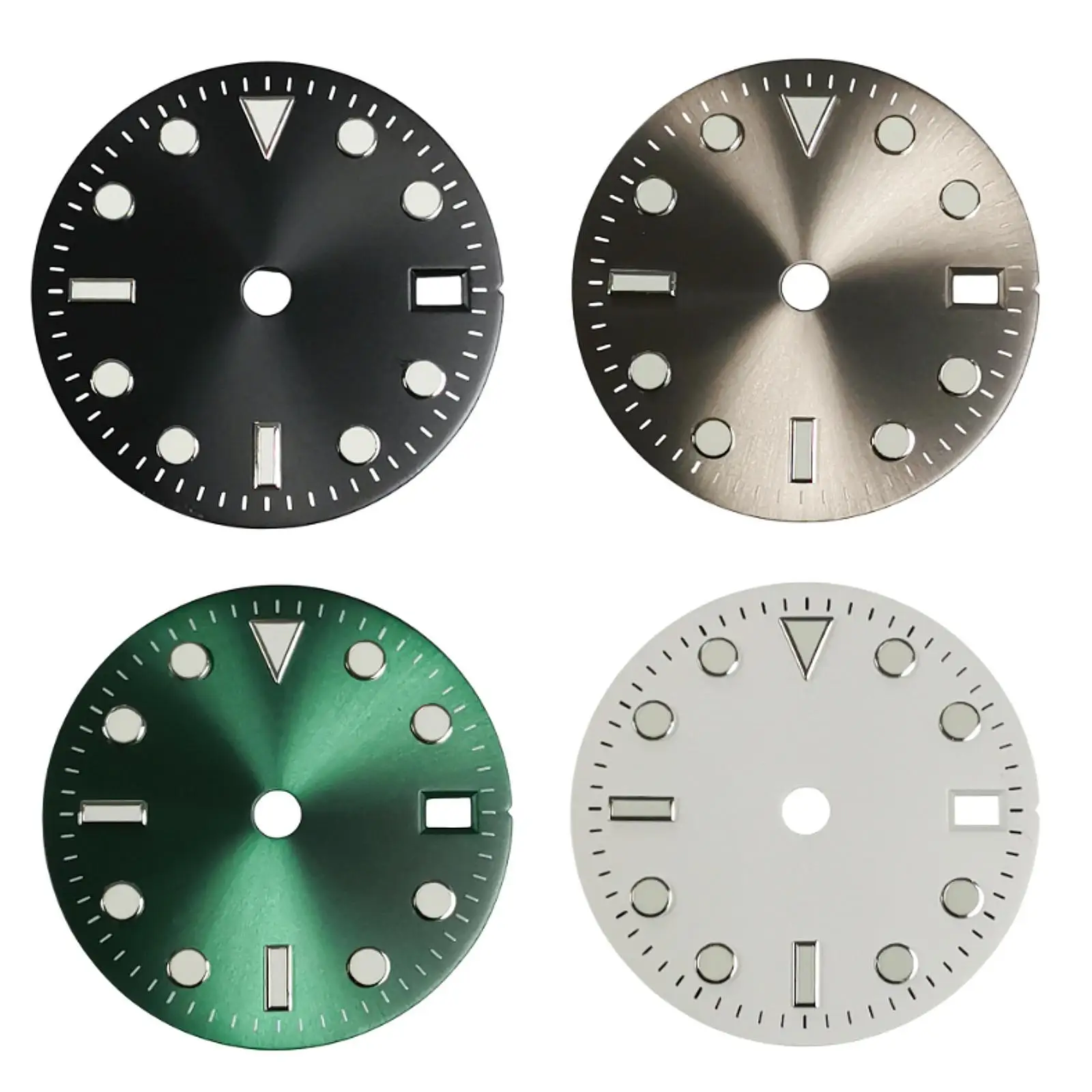 

29 mm Watch Dial for NH34 Movement Metal Modification Modern Replacement