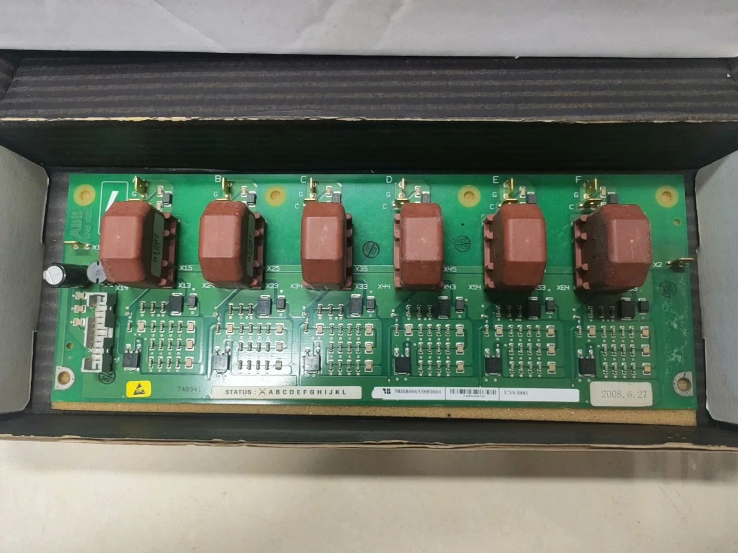 3BHB006338R0001 Control Board for ABB 3BHB006338R0001