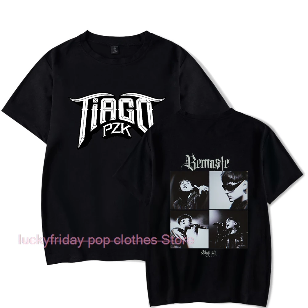 Tiago pzk Rapper Merch T-Shirt Unisex Trend Casual Short Sleeve Top