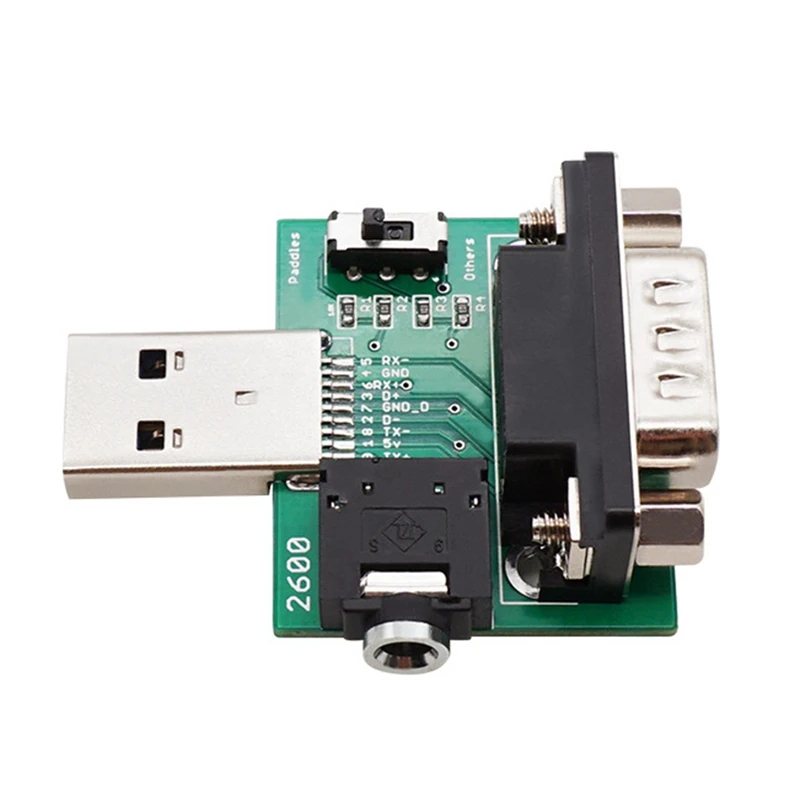 Il miglior convertitore controller SNAC, scheda IO di gioco per Atari 2600 a SNAC Convertitore controller USB 3.0 senza ritardo per Mister FPGA