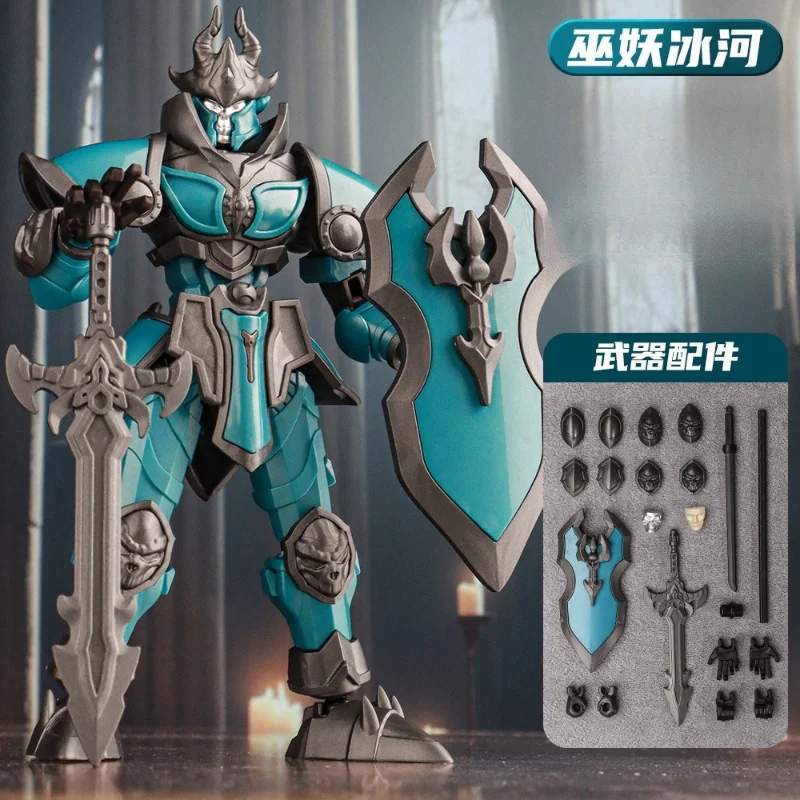 نموذج الملك آرثر نايت المنقولة المفصلية للرجال على الإنترنت المشاهير زخرفة درع درع المحارب روبوت بوي لعبة هدية