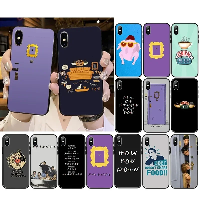 Central Perk Coffee Friends TV Show Phone Case For Samsung Galaxy S10 S20 S21 S22 S23 S24 FE Plus Ultra Note 20 how you doin