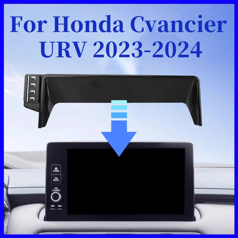 

Gravity Car Phone Holder Wireless Charger 360 Rotation For Honda Cvancier URV 2023-2024 For Car Auto Interior Accessories
