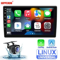 Hippcron Car Rdio 2din Carplay Android Auto pulgadas 7 ""9"" reproductor Multimedia pantalla táctil Aux Bluetooth USB enlace de espejo Universal