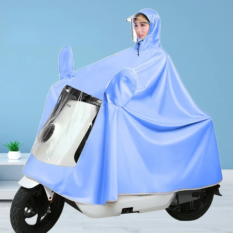 New Multi Color Motorcycle Raincoat Riding Full Body Male and Female Adult Single and Twin Windproof and Rainproof Raincoat