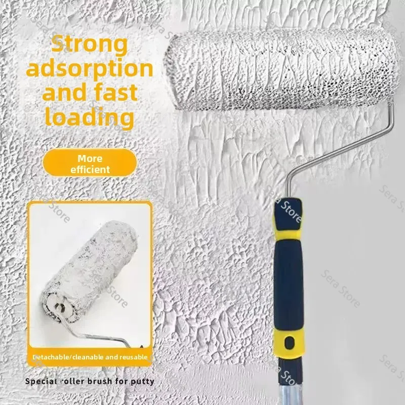 Special Putty Applicator 9inch Thickened Nylon Roller Artistic Paint Texture Wall Painting Tool