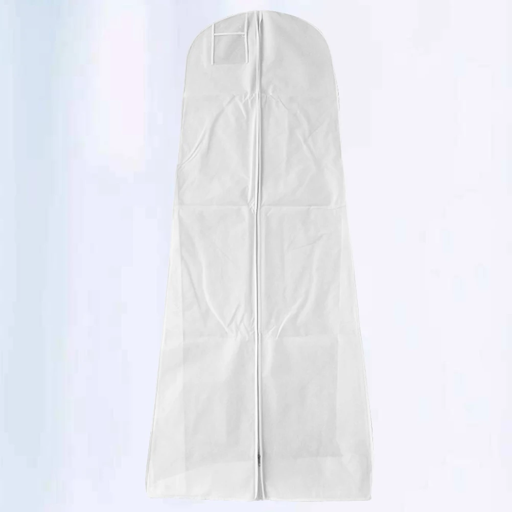 

Wedding Dress Dust Cover Thickened Non Woven Anti Dust Moisture Garment Bag Fishtail Storage Clothes Accessories Bridal Gown