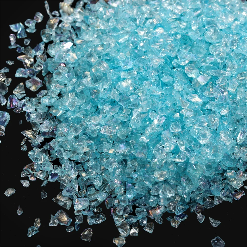 20g/50g Pack Multicolor Irregular Glass Crushed Stones Mini Gravel DIY Accessories For Handmade Jewelry Nail Craft Decorations