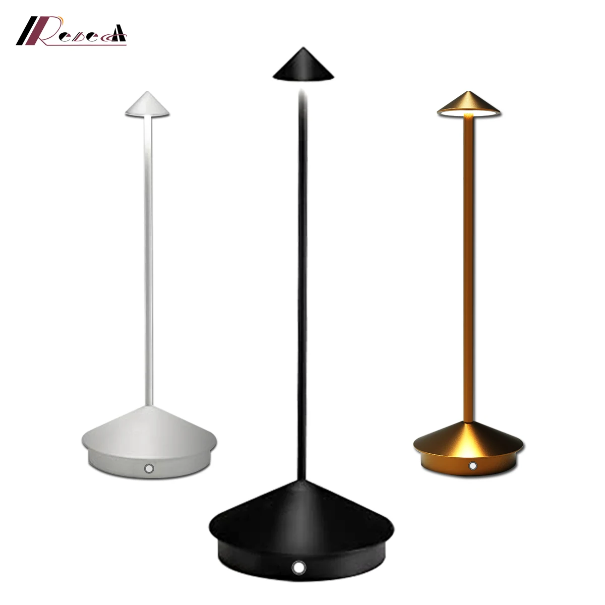 USB Rechargeable Table Lamp Creative Dining Touch Led Pina pro Table Lamp Hotel Bar Coffee Lampada Da Tavolo Decorative Lamp