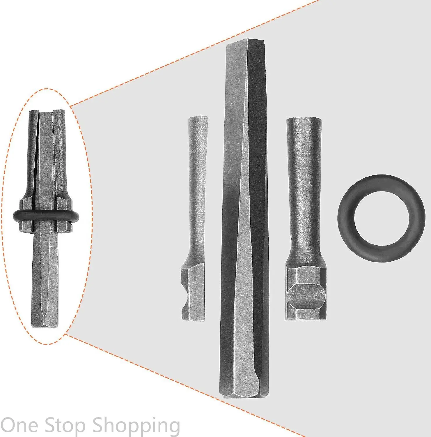 16mm Wedge Stone Splitter Wedge Tool Heavy Duty Stone Splitting Tools for Concrete Rock Splitter Marble Granite