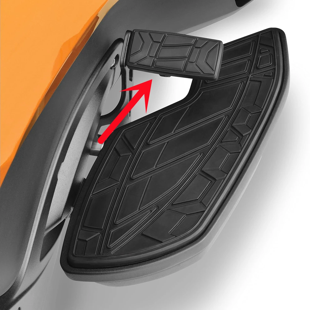 41-179 Full Size Brake Pedal Cover for Can-Am Spyder RS/RT/ST/F3 2011-2019 Accessories Black