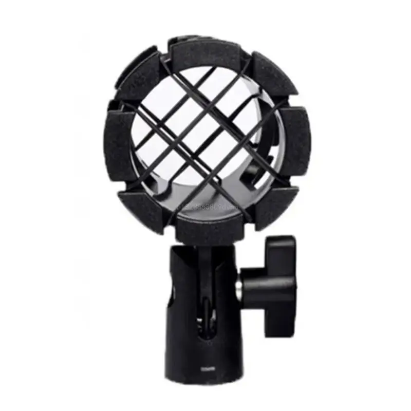 Handheld Microphone Stabilizer Handheld Microphone Shock Mount with Noise Reduction for Broadcasters and Singers