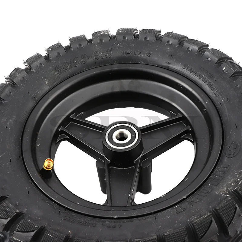 Electric Scooter 11 inch off-road tubeless Tire wheels 90/65-6.5 thickened Vacuum Tyre & Disc brake hub Straight valve