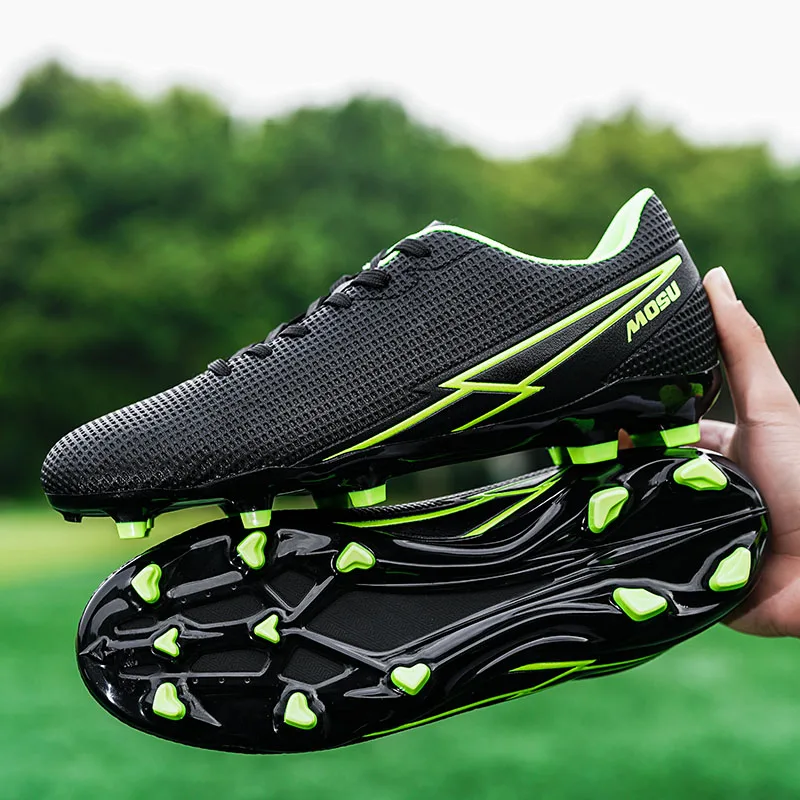 Nuevos estilos 2024, zapatos de fútbol para hombres de entrenamiento escolar de interior de alta calidad, picos de corte bajo 35-44 #