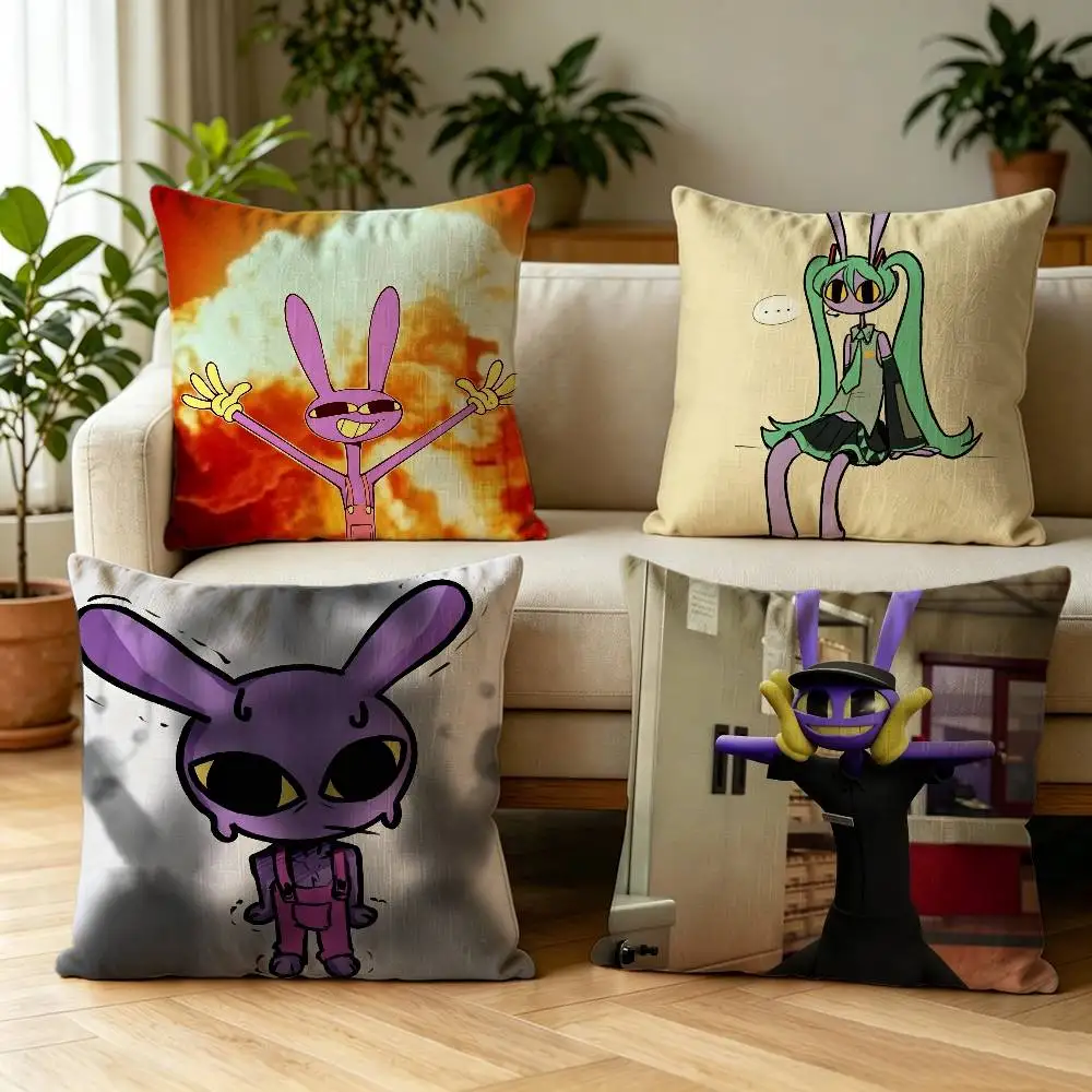 

hunny Jax Double-sided print Pillow Case Pattern Printed Pillowcase For Living Room Sofa Cushion Cover