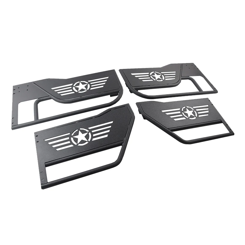 

Автомобильные системы кузова, автомобильные детали для Jeep Wrangler Jk, автомобильные детали, 4-дверная трубчатая дверь без зеркала заднего вида, полудвери