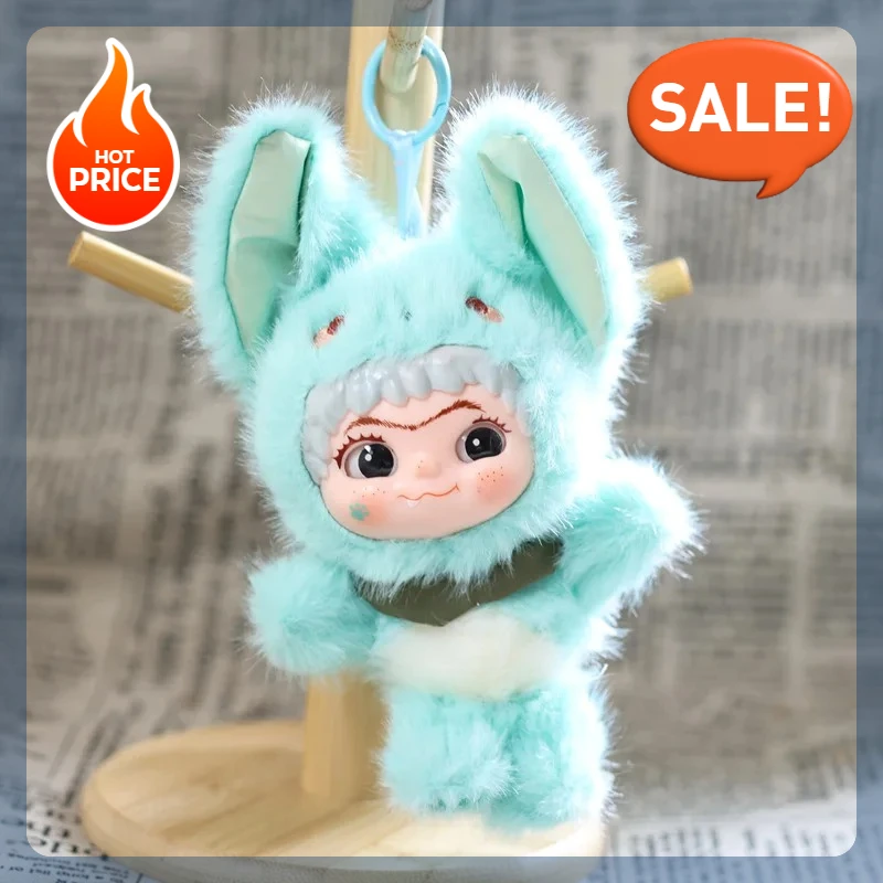 ! 트렌디한 재미있는 파티를 위한 귀여운 비닐 인형 블라인드 박스 와쿠쿠 액션 피규어 미스터리 박스 인형 가방 펜던트 서프라이즈 선물 장난감