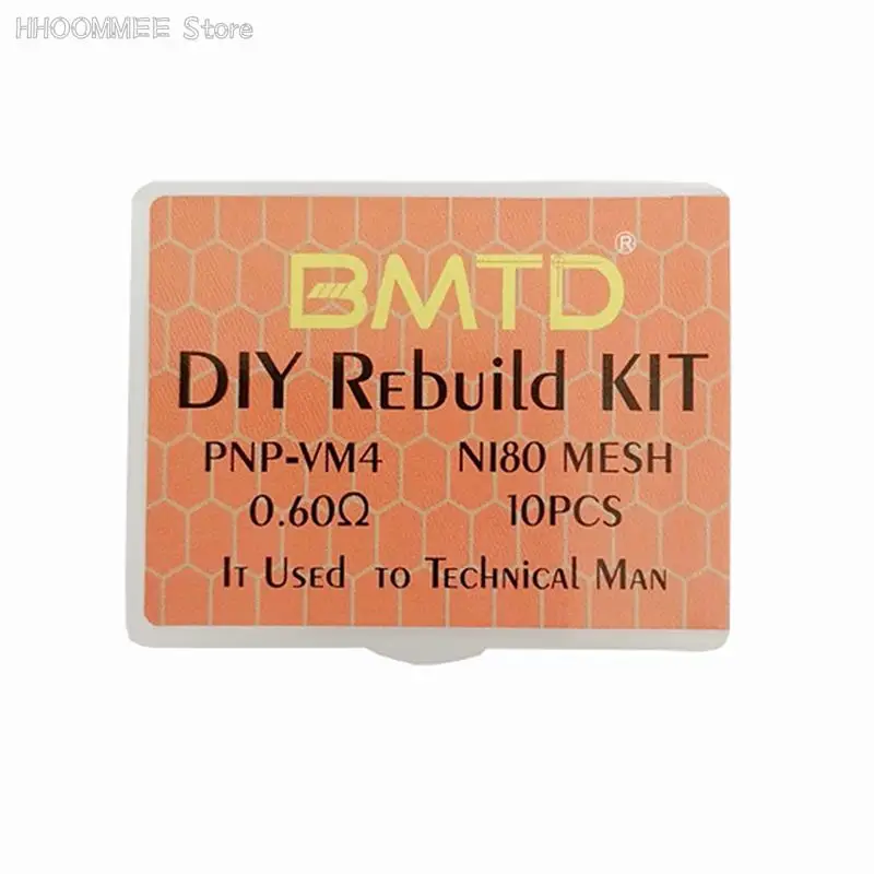 1SET Mesh Coil for PNP-VM4 Mesh Coil 0.15Ω 0.6Ω Resistance DIY Rebuild Kit Replacement Evaporator Tool Kits