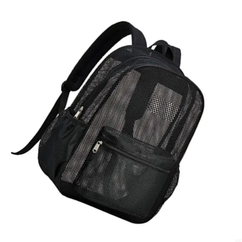

77HC плавание чистые сетки рюкзак Daypack Beach Meshes Сумка для мужчин Женщины пловцы