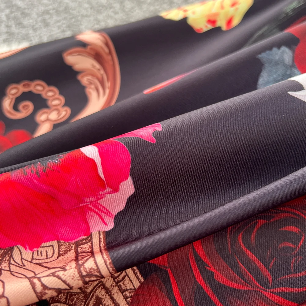 Robe rétro élégante, col en v, imprimé fendu, manches longues, décontractée, taille haute, vêtements pour femmes, robes de cérémonie