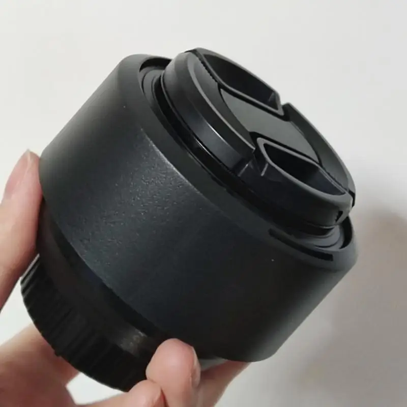 20CB HB47 عدسة عدسة لكاميرات DSLR لـ S 50 مم F/1.4G F/1.8G LENS SHADE