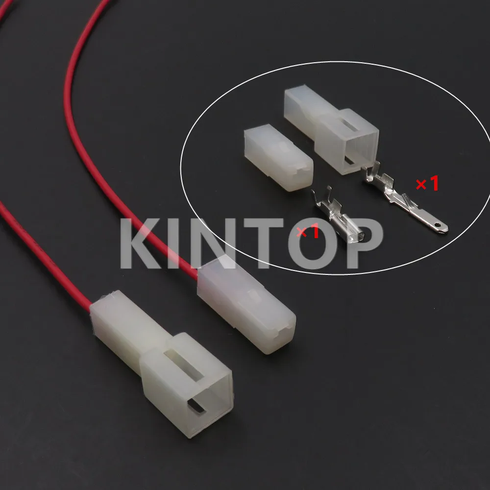 1 Set 1 Pins 2.8 Series 626063 626062 AC Assembly Car Plastic Plug Unsealed Cable Harness Female Male Connector