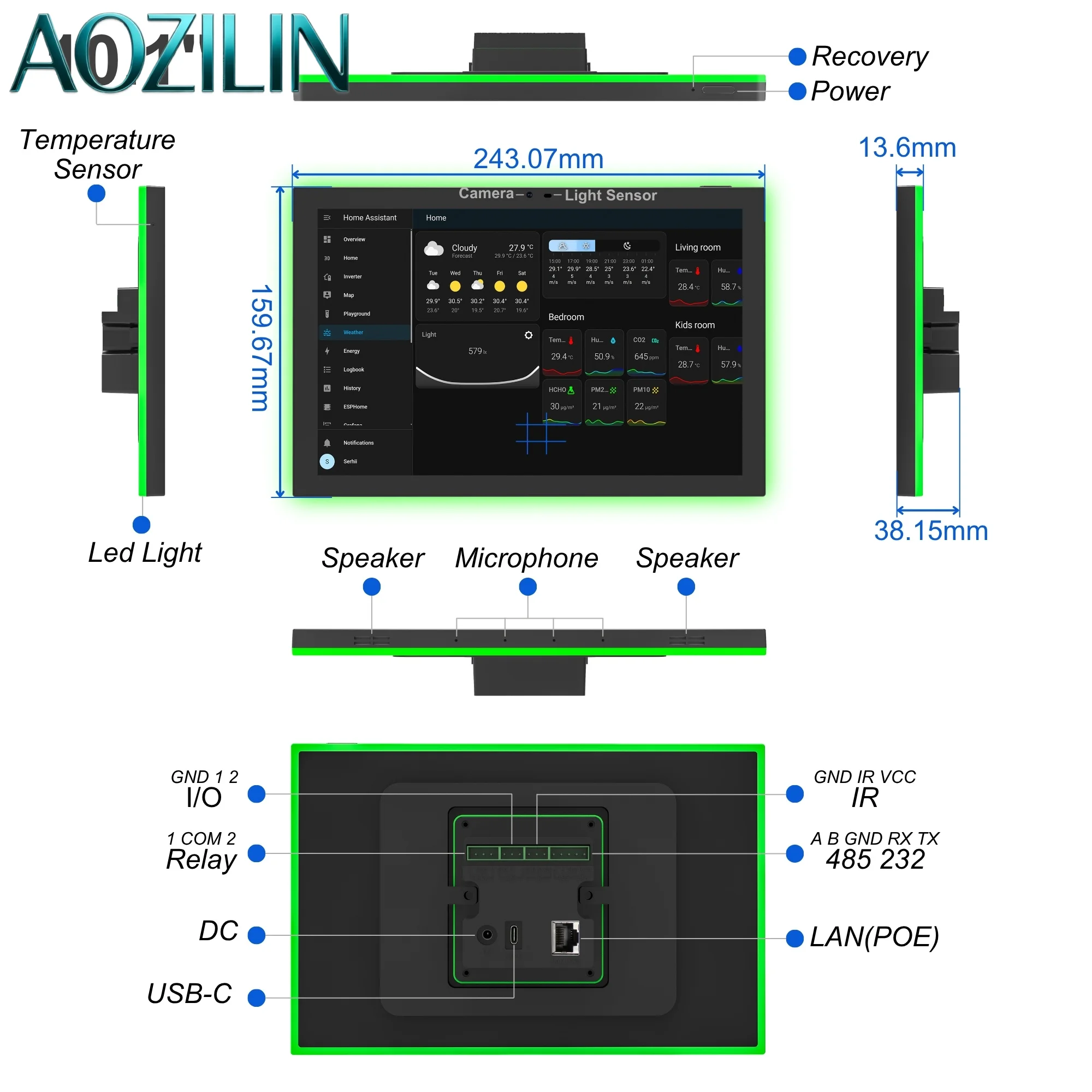 AOZILIN 10.1