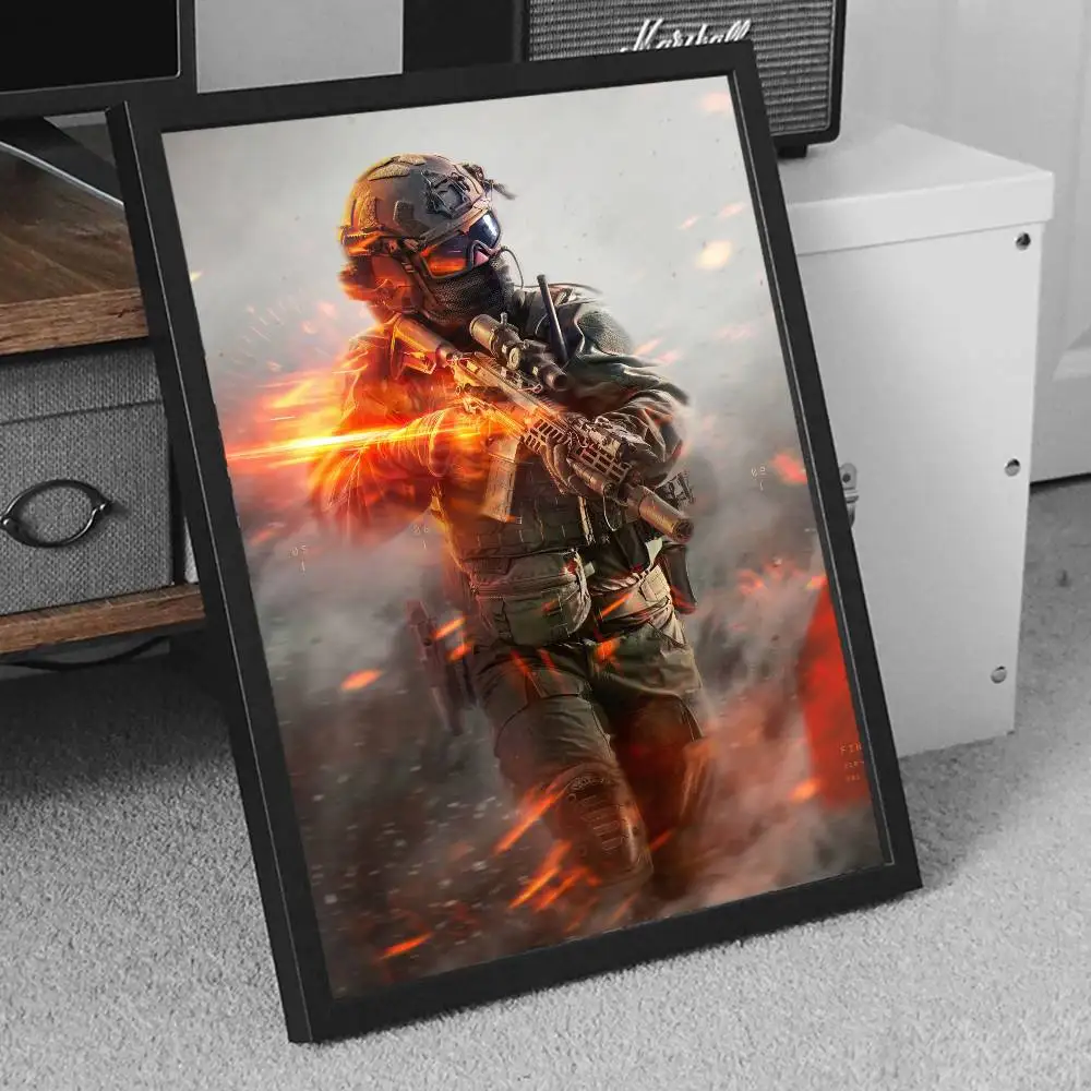 Hot Game B-Battlefields 6 Poster Prints Wall Art Painting Picture Gift Living Room Bar Restaurant Dec
