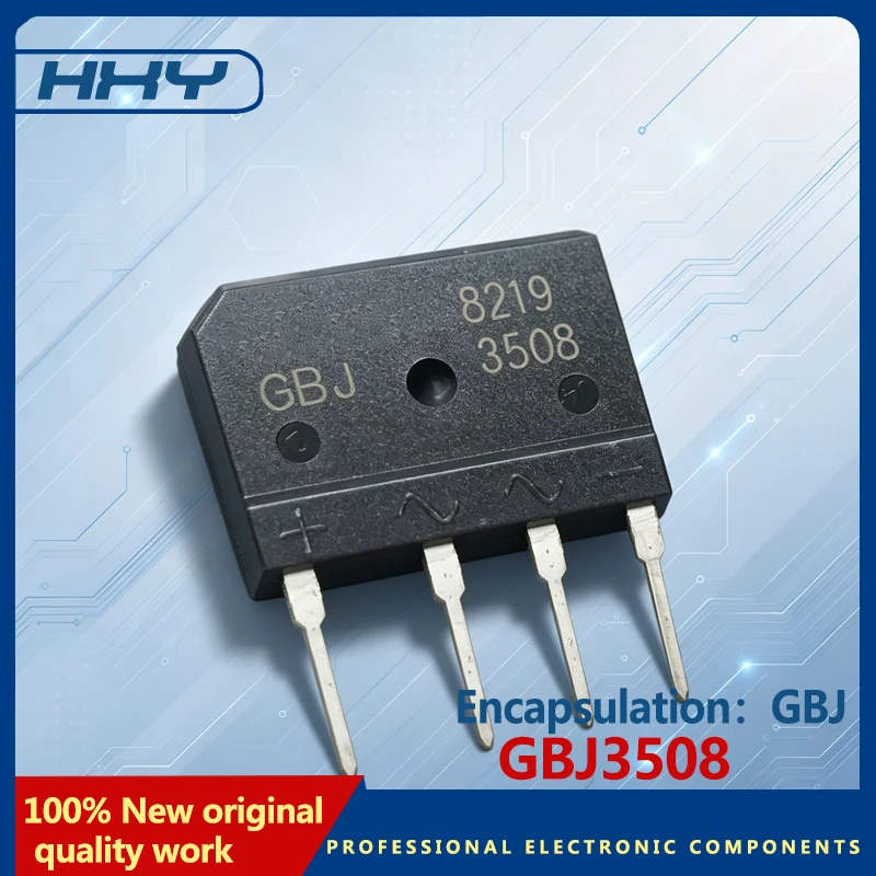 10PCS GBJ3508 35A 800V GBJ package rectifier bridge diode