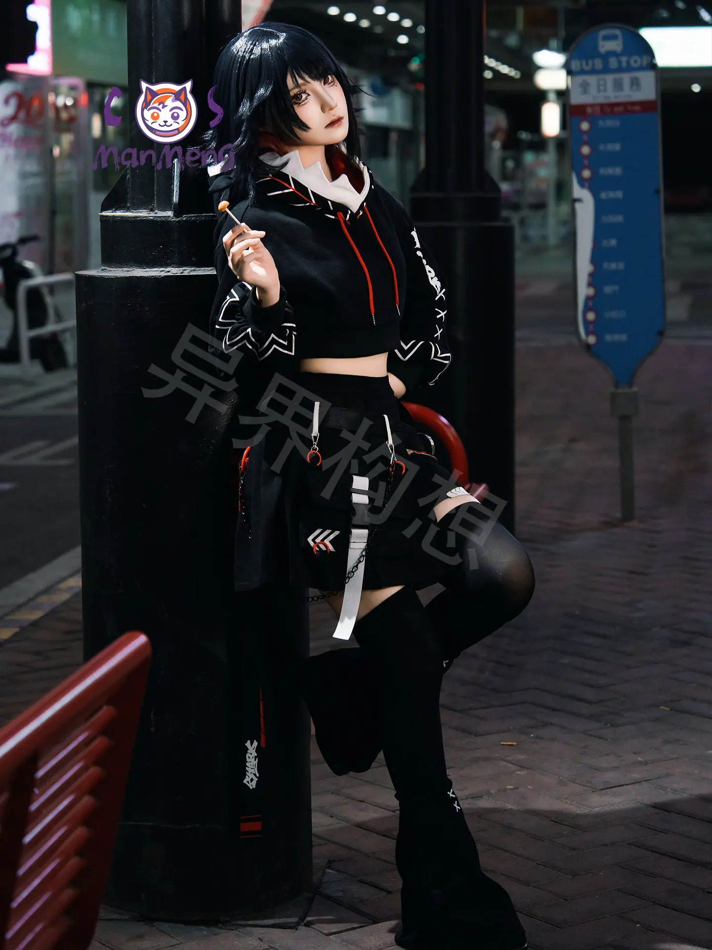 

Game Zenless Zone Zero Jane Doe ZZZ Newly Cosplay Costume Halloween Woman Man Christmas S-XXL Plus Size Black Dress