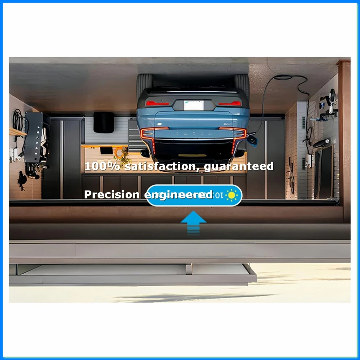 For WiFi Garage Door Switch Opener Smart Gate Door Controller Smart Life Remote Via for CarPlay US PLUG-A09I