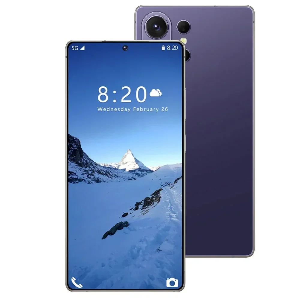 K-Touch Mobiele Telefoons C27 Ultra 7,3 Inch Smartphone Android 15 Mobiele Telefoon 5G Dual SIM 16+48MP Camera 7800mAh Batterij Gezichtsontgrendeling WIFI GPS Mobiele Telefoons