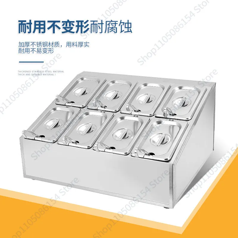 Kitchen seasoning box small material number of pots sauce box seasoning table ingredient box
