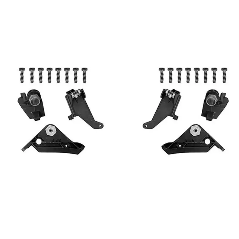 

A66P-1Pair Front Headlight Bracket Repair Mount Kits For Mercedes-Benz E-CLASS W207 C207 2009-2012 A2078200114 A2078200214