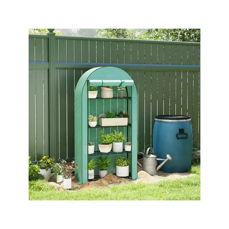 

Walk-in Greenhouse for Indoor Gardening and Plant Growth